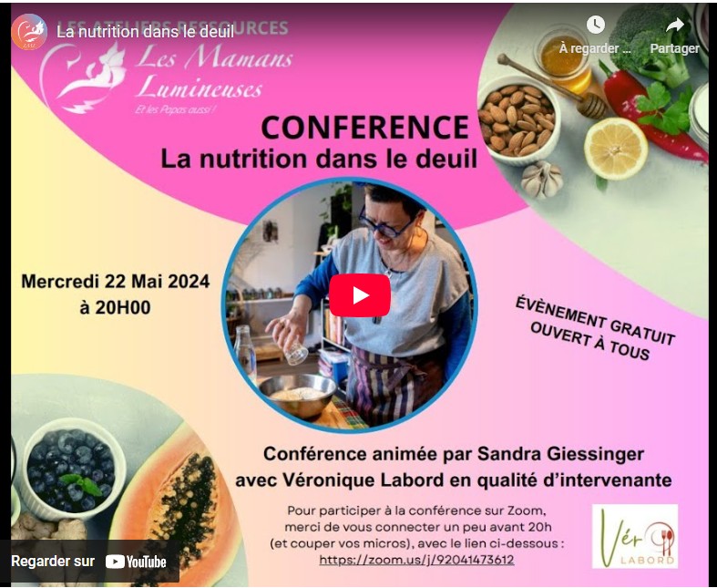 conférence avec l'association Mamans lunimeuses avec Véronique Labord